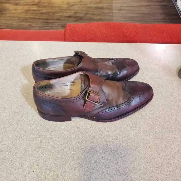 Joseph Abboud Single Monk Strap 9D - Picture 2 of 6